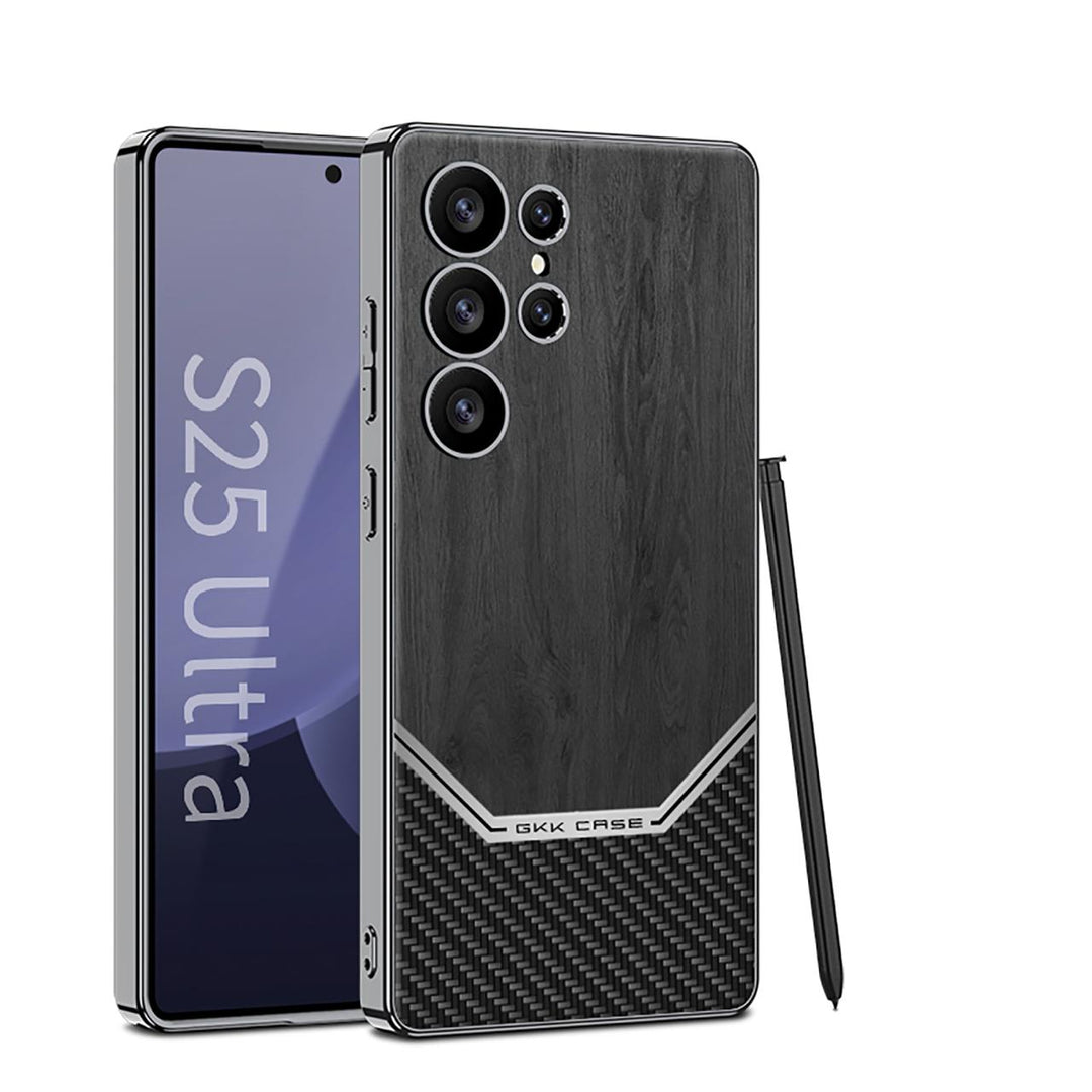 Samsung Galaxy S25 Ultra WoodFusion Carbon Case