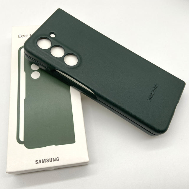 Samsung Galaxy Z Fold 5 Eco Leather Slim Fit Case - Green