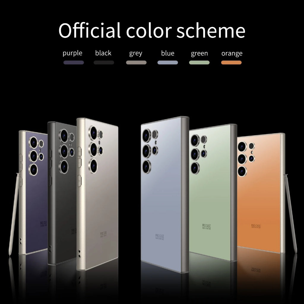 Samsung Galaxy S24 Ultra GKK Soft Sleek Matte PC Skin Feel Case - Titanium