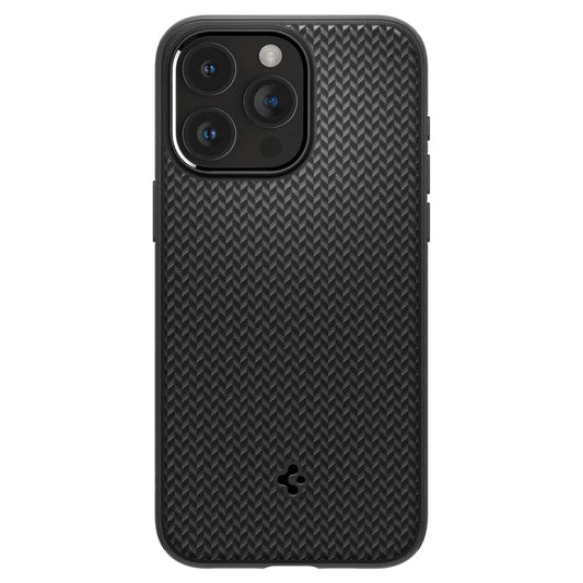 iPhone 15 Pro Max Fine Textured Mag Armor Shockproof Hybrid Case - Magsafe