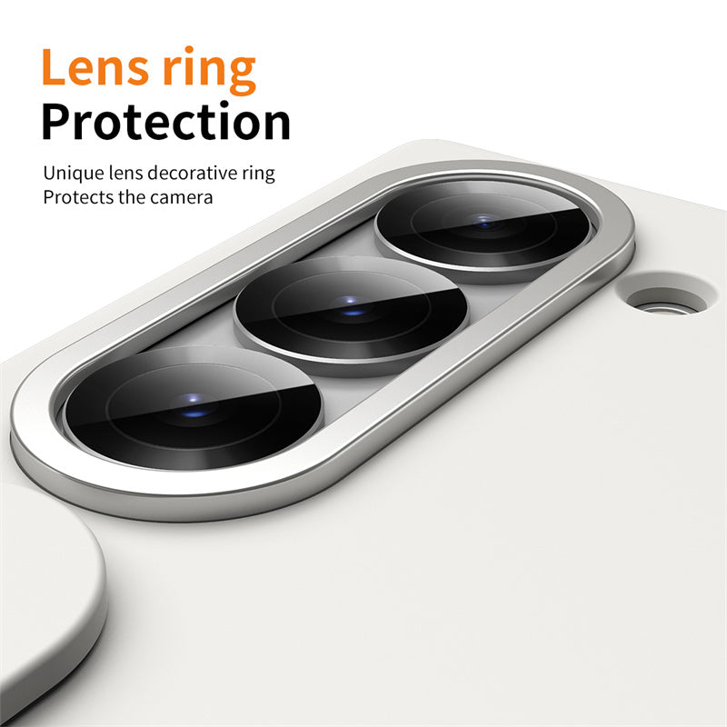 Samsung Galaxy Z Fold6 Skin Feel Case with Silicon Band, Stand & HInge Protection - Blue