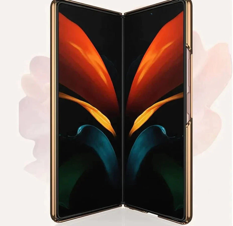 Samsung Galaxy Z Fold 4 Lion Pattern Glass Case