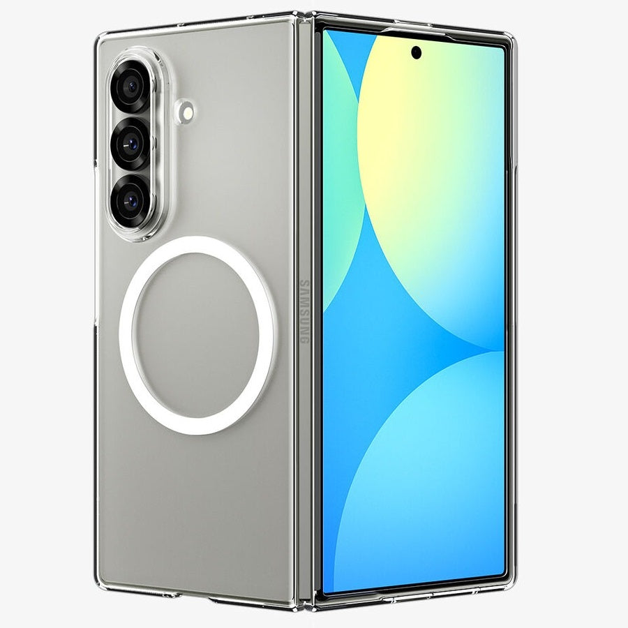 Samsung Galaxy Z Fold7 Cristal Clear Magnetic Magsafe Case - Transparent