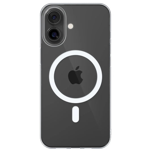 iPhone 17 Cristal Clear Magsafe Back Cover with IC Animation - Transparent