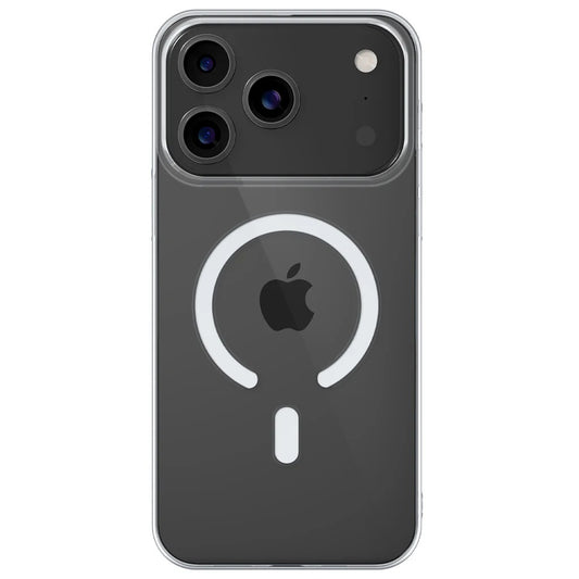 iPhone 17 Pro Max Cristal Clear Magsafe Case with IC Animation - Transparent