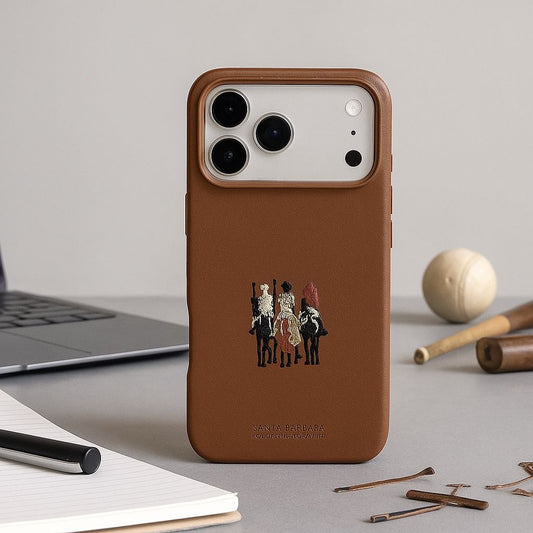 iPhone 17 Pro Max Santa Barbara Justin Series Leather Case with Magsafe