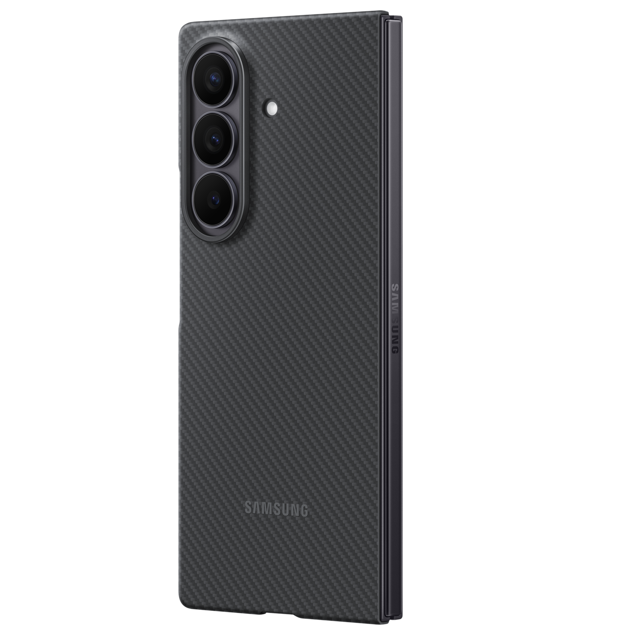 Samsung Galaxy Z Fold 7 Ultra-Thin 0.8mm Carbon Case (Only Back) - Black