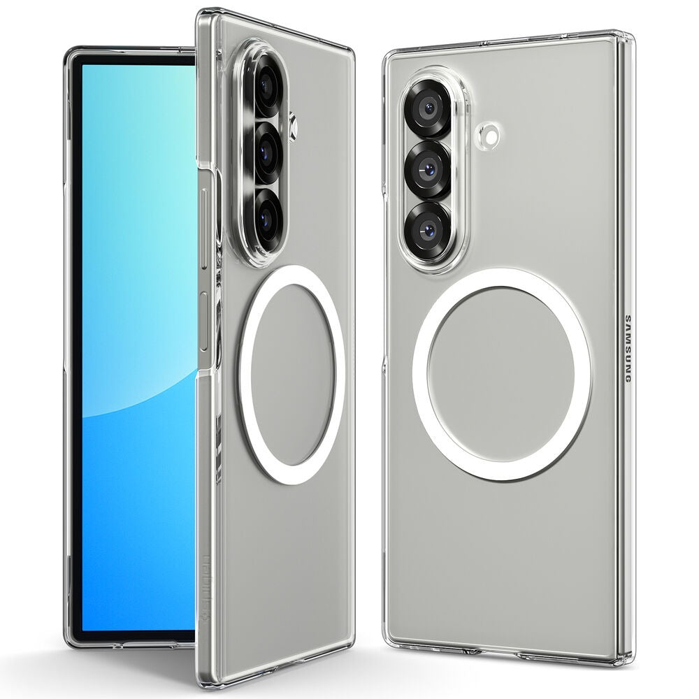 Samsung Galaxy Z Fold7 Cristal Clear Magnetic Magsafe Case - Transparent