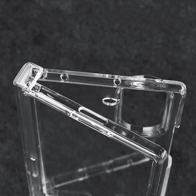 Samsung Galaxy Z Fold7 Thin & Light Crystal Clear Hinge Protection Case - Transparent