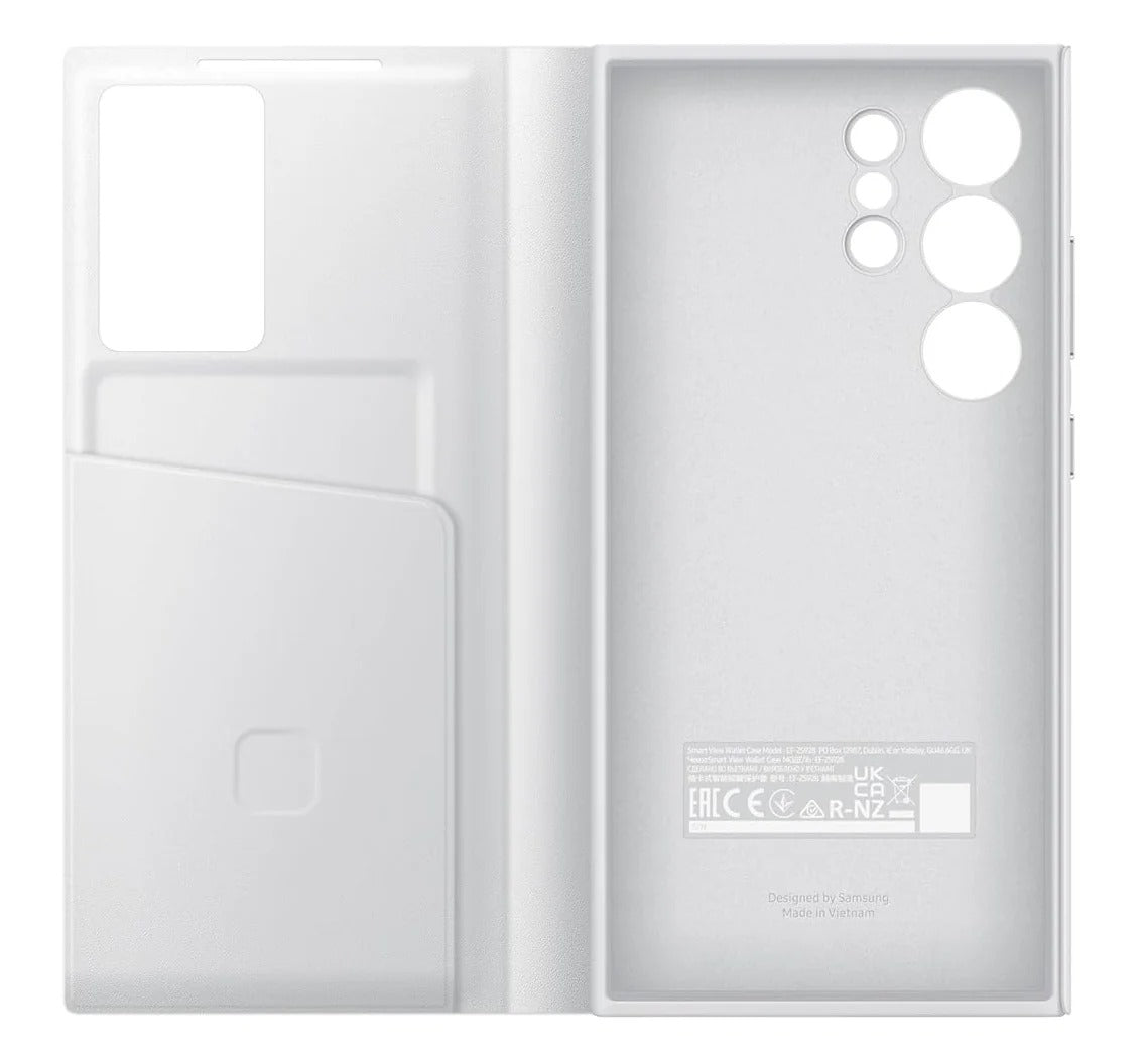 Samsung Galaxy S24 Ultra Smart View Window Flip Wallet Case with Control