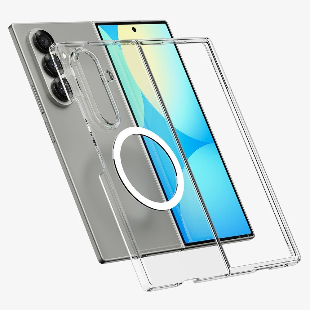 Samsung Galaxy Z Fold7 Cristal Clear Magnetic Magsafe Case - Transparent
