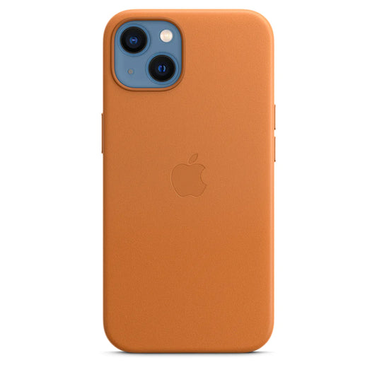 iPhone 14 Plus Leather Case with MagSafe - Poppy Brown