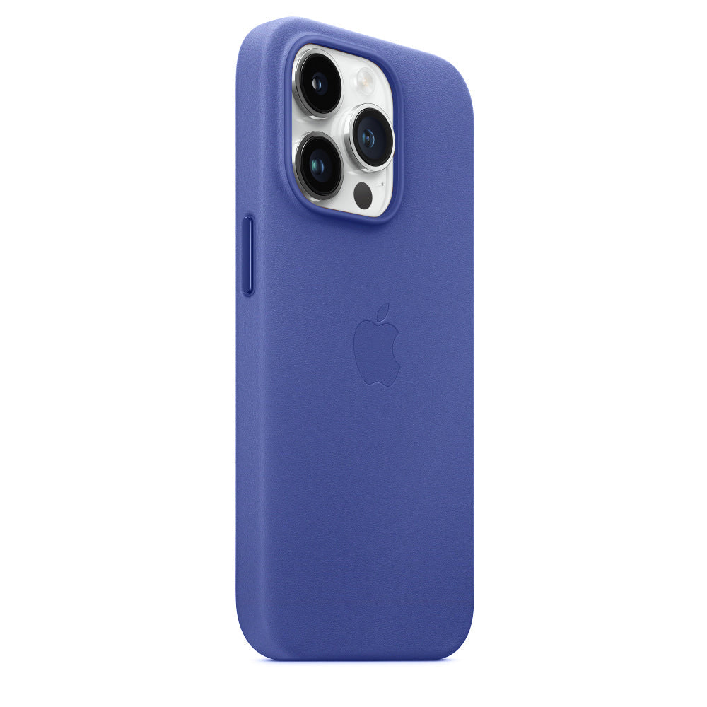 MagSafe Leather Case for iPhone 14 Pro - Lavender