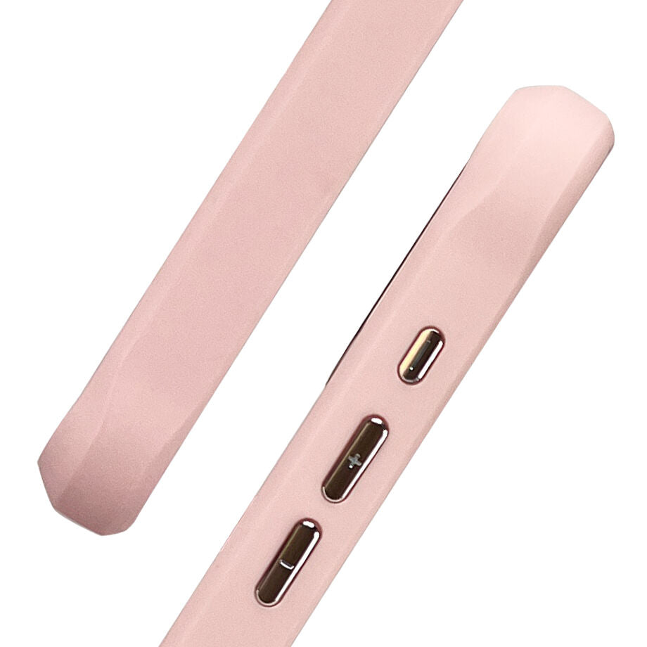 iPhone 16 Pro Nimmy Embroidery Jacket Series Back Cover - Pink Cat