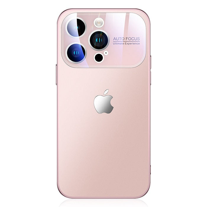 iPhone 15 Pro Full Lens Glass Case With Logo