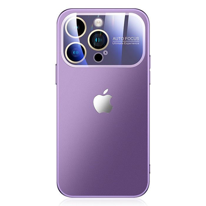iPhone 15 Pro Full Lens Glass Case With Logo
