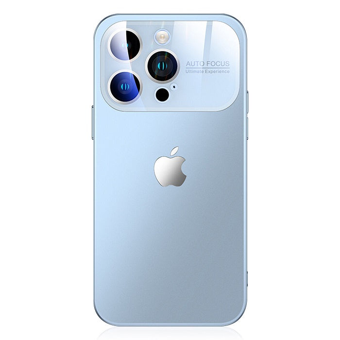 iPhone 15 Pro Full Lens Glass Case With Logo