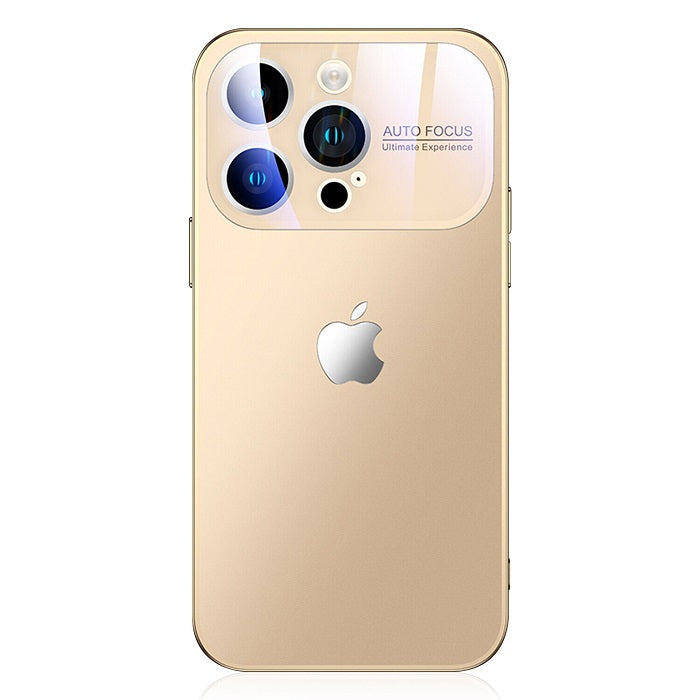 iPhone 15 Pro Full Lens Glass Case With Logo