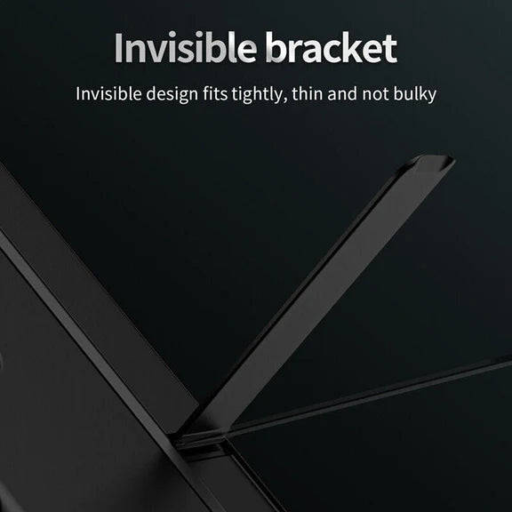 Samsung Galaxy Z Fold 5 Shockproof S Pen Stand Cover-Light Purple