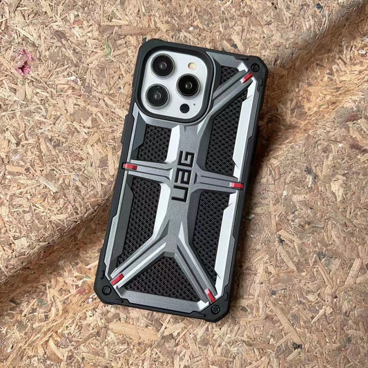 iPhone 16 Pro Max UAG Monarch Kevlar Protective Rugged Armor Case - Gray