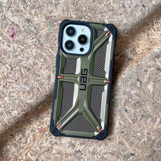 iPhone 15 Pro Max UAG Monarch Rugged Armour Premium Protective Kevlar Case - Green