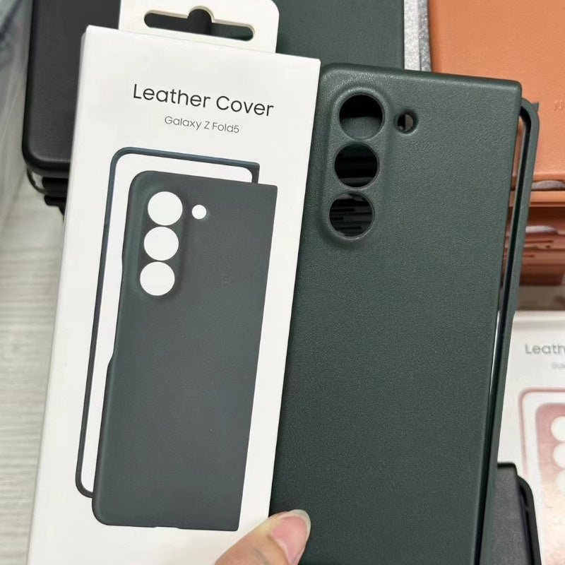 Samsung Galaxy Z Fold 5 Eco Leather Slim Fit Case - Green