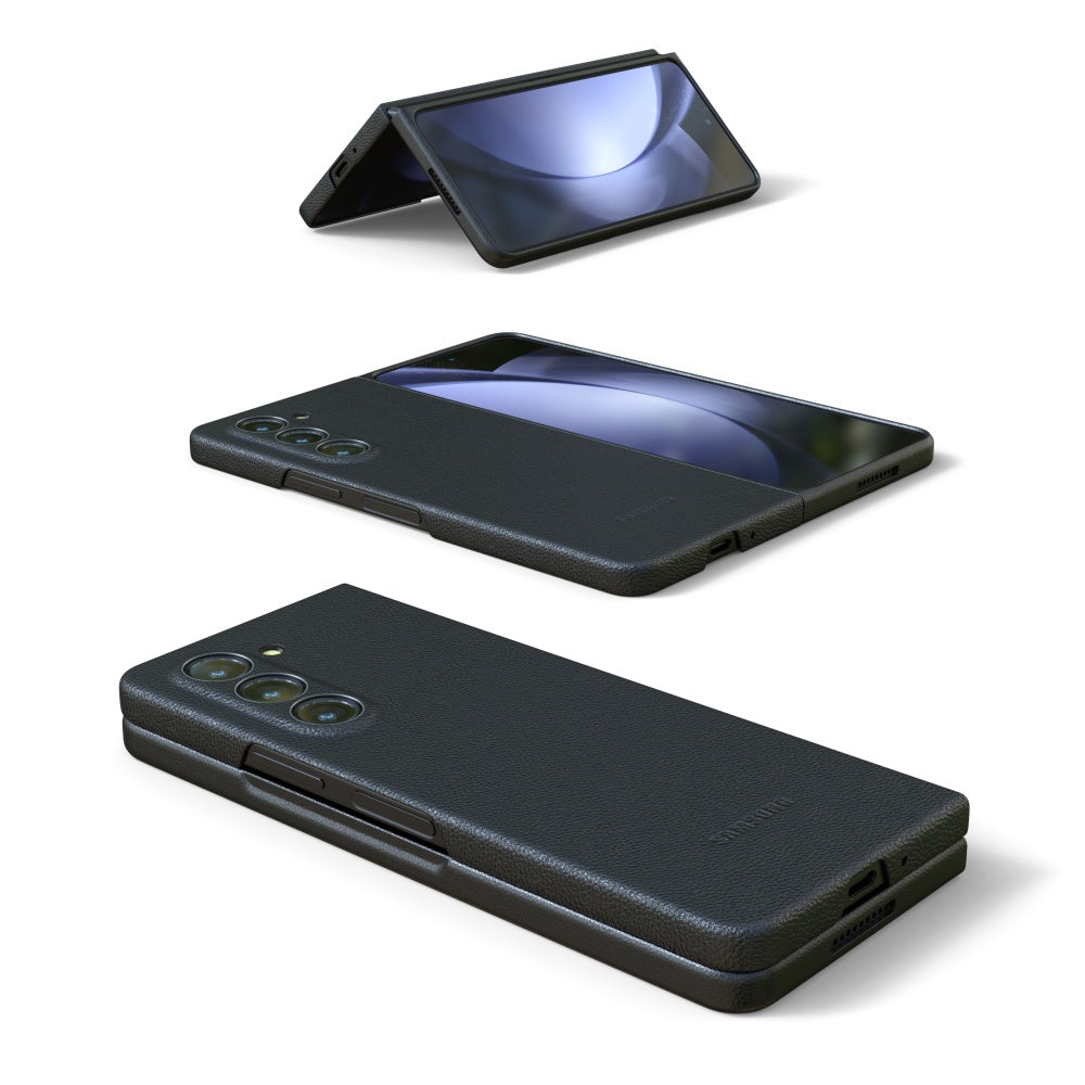 Samsung Galaxy Z Fold 5 Eco Leather Slim Fit Case - Gray