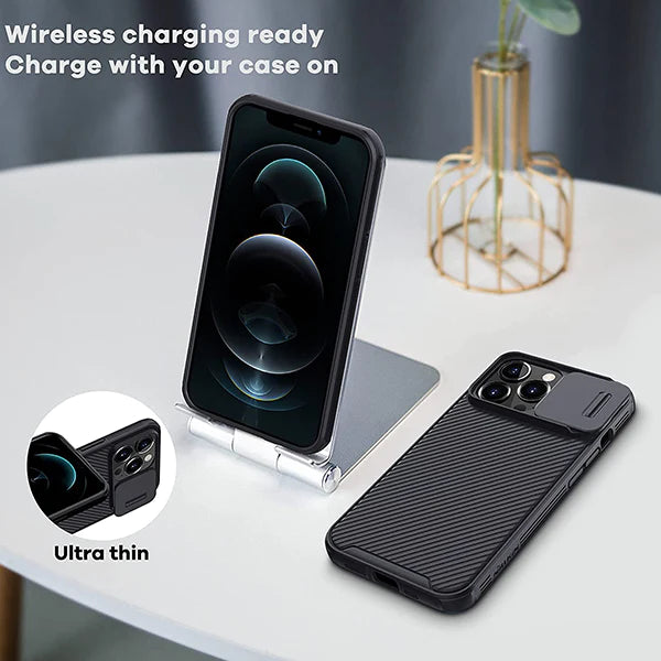 iPhone 13 Pro Max Cam Shield Pro Case - Black