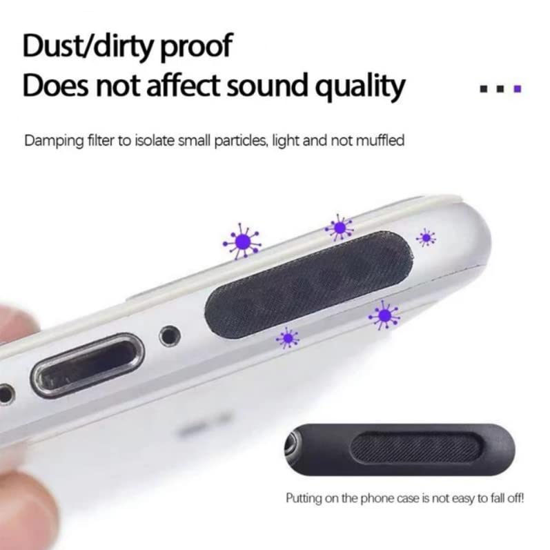 Mobile Dust-Proof Earpiece Mesh Net Part for iPhone & Android Mobile Pack of 24 Pcs