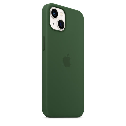 iPhone 13 Liquid Silicon Case with MagSafe - Green