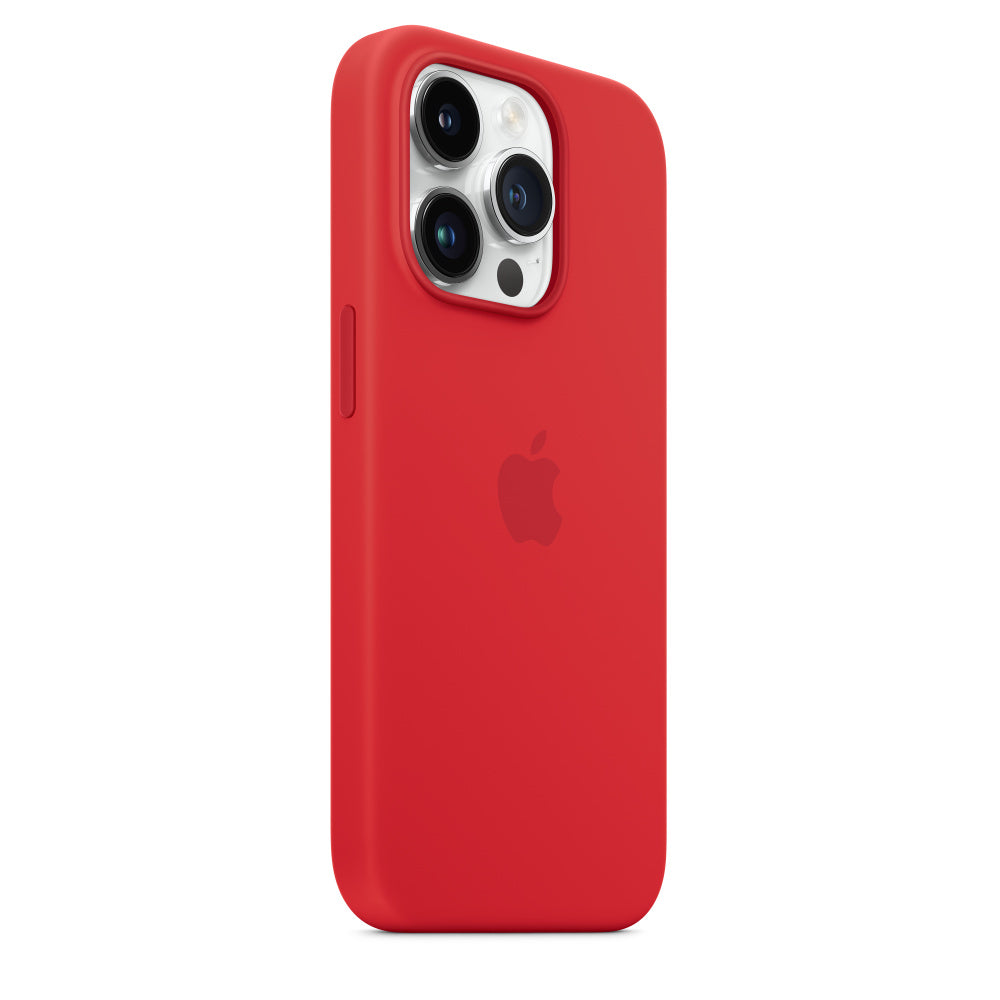 iPhone 13 Pro Max Liquid Silicon Case - Red