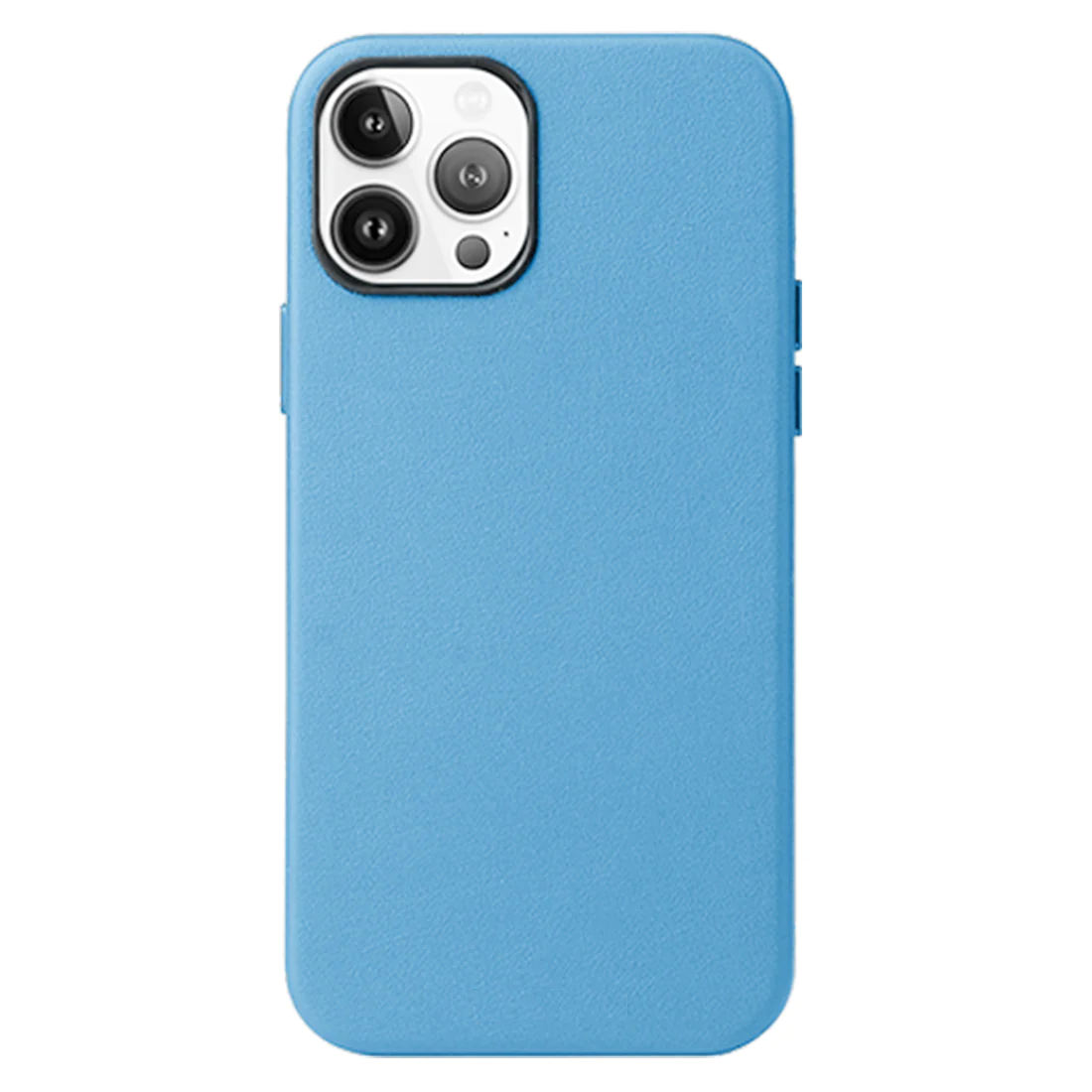 iPhone 13 Pro Max Original Leather Case Sierra Blue