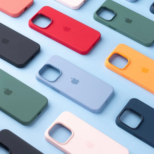 iPhone 13 Pro Max Liquid Silicon Case -Green