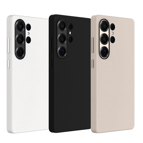Samsung Galaxy S25 Ultra Kzdoo Noble Series Slim Leather Case - Beige