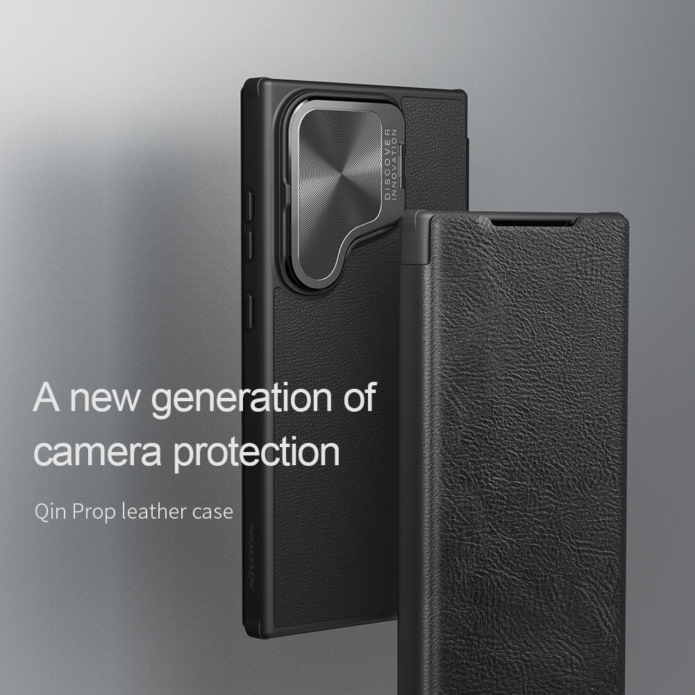 Nillkin Qin Prop Leather Case for Samsung Galaxy S24 Ultra