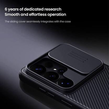 Samsung Galaxy S26 Ultra Nillkin CamShield Pro Slider Camera Protection TPU + PC Case- Black