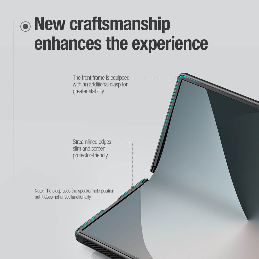 Samsung Galaxy Z Fold 6 Nillkin Super Frosted Shield Matte Cover with S-Pen Slot