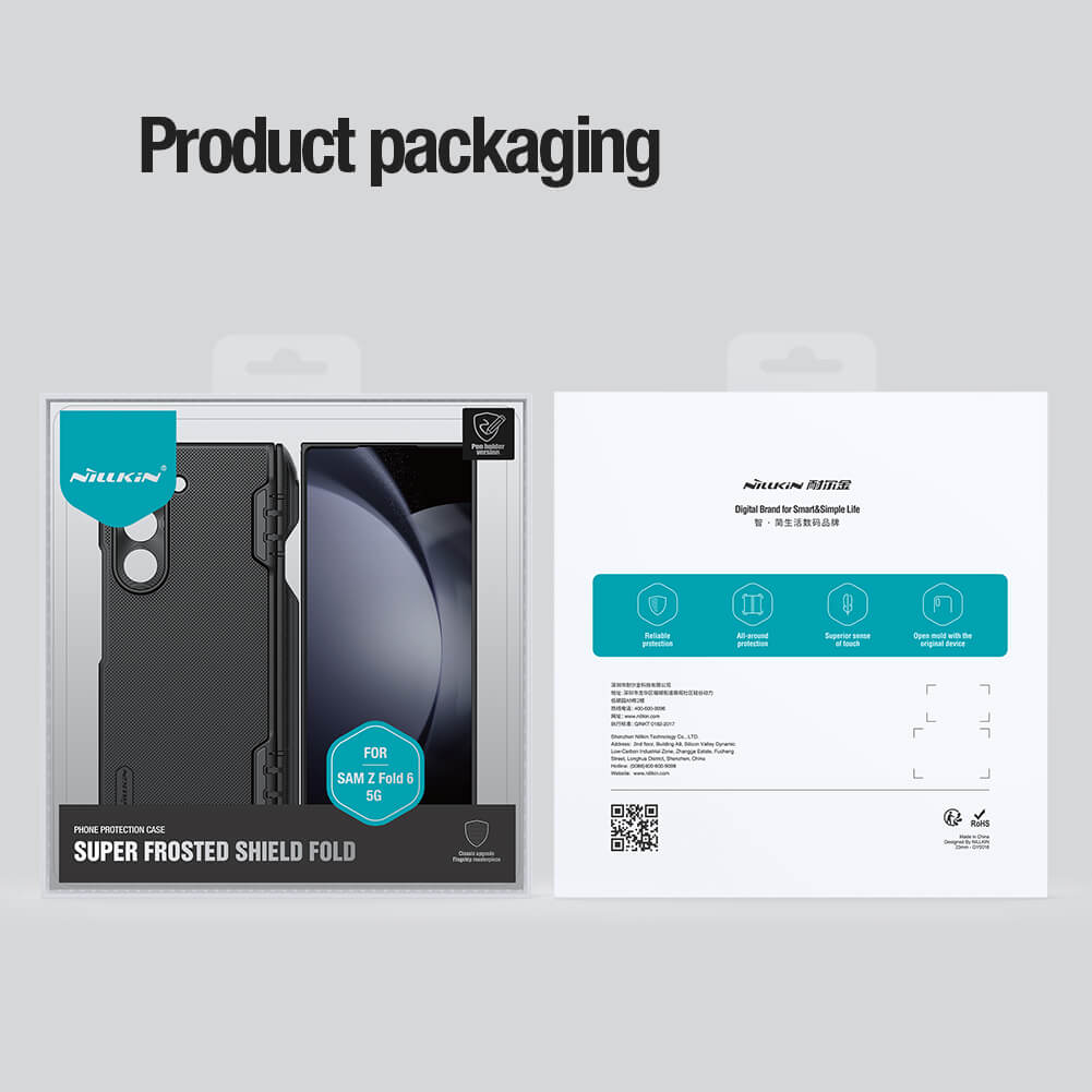 Samsung Galaxy Z Fold 6 Nillkin Super Frosted Shield Matte Cover with S-Pen Slot