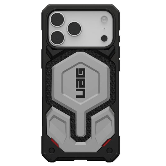 iPhone 17 Pro Monarch Pro Kevlar Protective Heavy Duty Shockproof Case - Silver