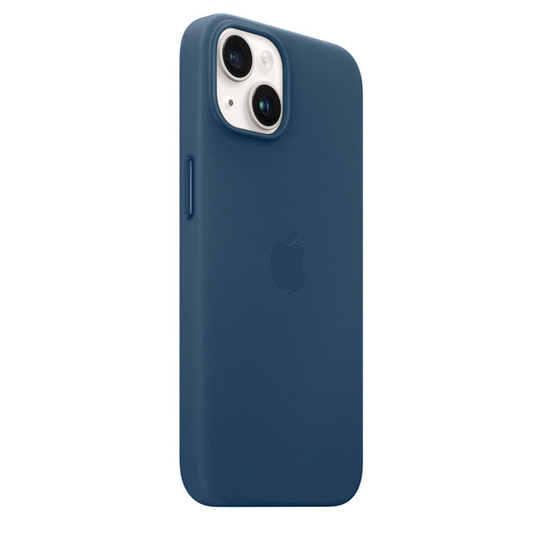 iPhone 13 Leather Case with MagSafe Cosmo Blue