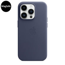 iPhone 13 Pro Leather Case with MagSafe - Blue