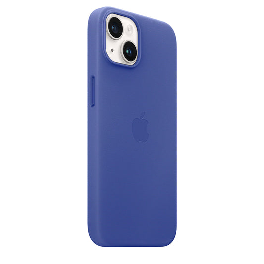 iPhone 13 Leather Back Cover Case with MagSafe - Wistaria