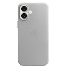 Apple iPhone 16 Leather Back Cover Case - Off White