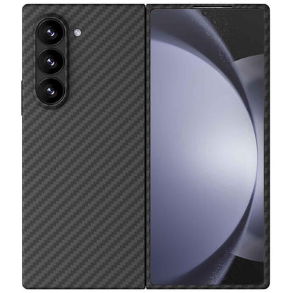 Samsung Galaxy Z Fold 6 Piblue Carbon Fiber Case - Black