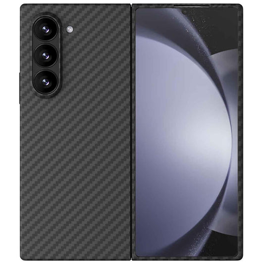 Samsung Galaxy Z Fold 6 Piblue Carbon Fiber Case - Black
