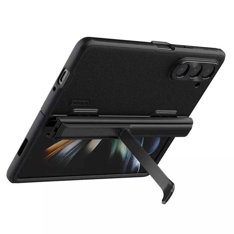 Samsung Galaxy Z Fold5 Nillkin Super Frosted Shield Fold Bracket Version Matte Case - Black