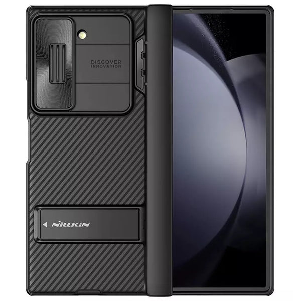 Samsung Galaxy Z Fold 6 Nillkin Cam-Shield Pro Case with Kickstand - Black