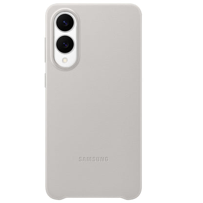 Samsung Galaxy S25 Edge Kindsuit Leather Back Cover Case - Titanium