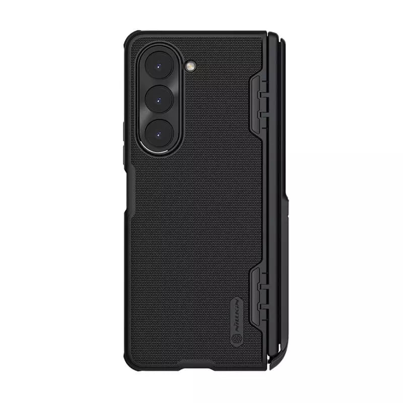 Samsung Galaxy Z Fold5 Nillkin Super Frosted Shield Fold Bracket Version Matte Case - Black