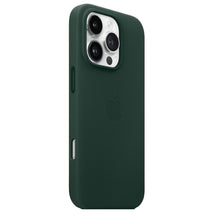 Apple iPhone 16 Pro Leather Back Cover Case - Forest Green